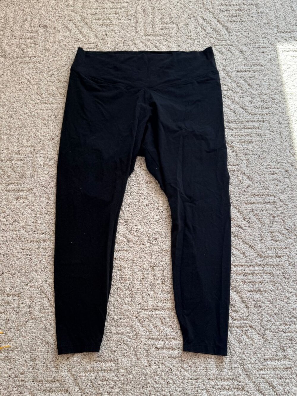 Old Navy Go-Dry Extra High-Rise Black Leggings XXL